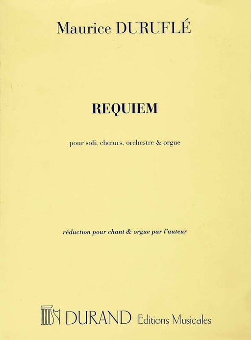 Durufle - Requiem Opus 9, Vocal