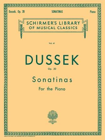 Dussek -  6 Sonatinas, Op. 20, Piano