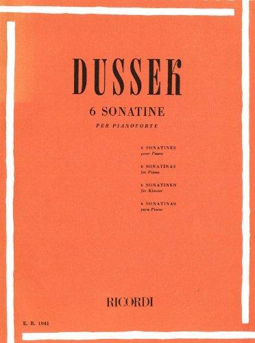 Dussek -  6 Sonatinas, Op. 20, Piano