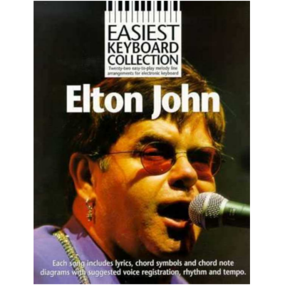 Easiest Keyboard Collection Elton John-Piano & Keyboard-Music Sales-Engadine Music