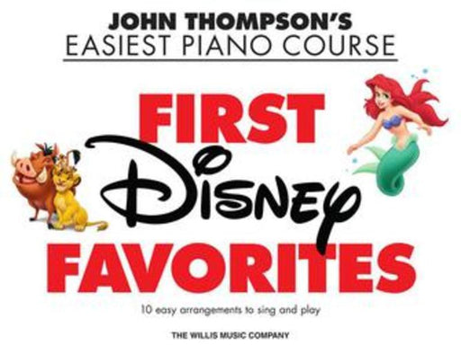 Easiest Piano Course - First Disney Favorites-Piano & Keyboard-Willis Music-Engadine Music