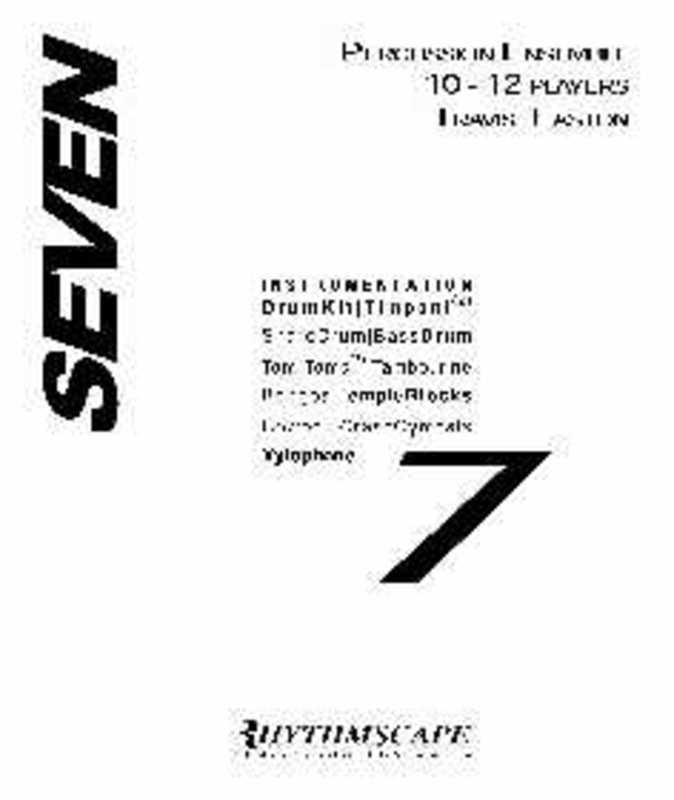 Easton - SEVEN, Percussion Ensemble