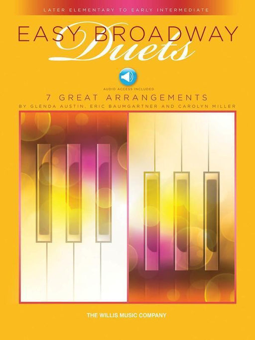 Easy Broadway Duets-Piano & Keyboard-Hal Leonard-Engadine Music