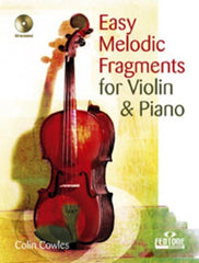 Easy Melodic Fragments Violin-Strings-Fentone Music-Engadine Music