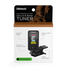 Eclipse Rechargeable Tuner For Cello | Bass