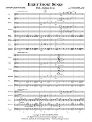 Eight Short Songs With a Childish Twist - Concert Band Grade 3
