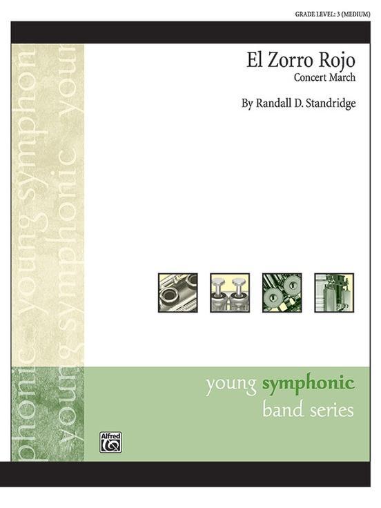 El Zorro Rojo, andall D. Standridge Concert Band Grade 3-Concert Band-Alfred-Engadine Music