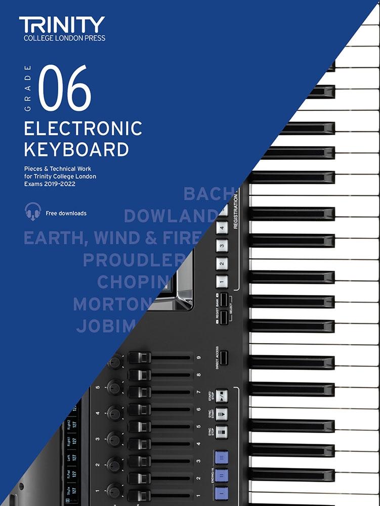 Electronic Keyboard Exam Pieces & Technical 2019-22 Grade 6-Piano & Keyboard-Trinity College London-Engadine Music