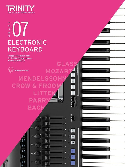 Electronic Keyboard Exam Pieces & Technical 2019-22 Grade 7-Piano & Keyboard-Trinity College London-Engadine Music