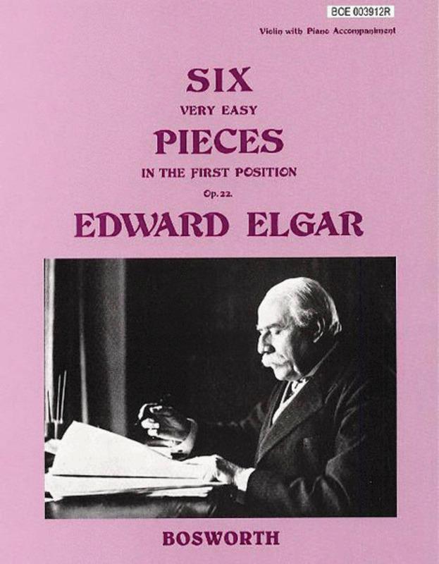 Elgar - 6 Very Easy Pieces Op. 22, Violin-Strings Repertoire-Bosworth-Engadine Music