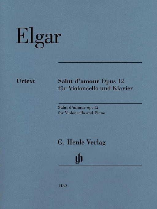 Elgar - Salut Damour Op. 12, Cello