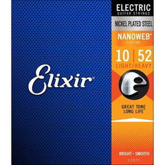 Elixir Nanoweb Electric Guitar Strings Set