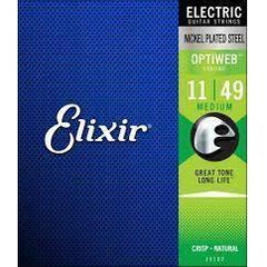 Elixir Optiweb Electric Guitar Strings Set