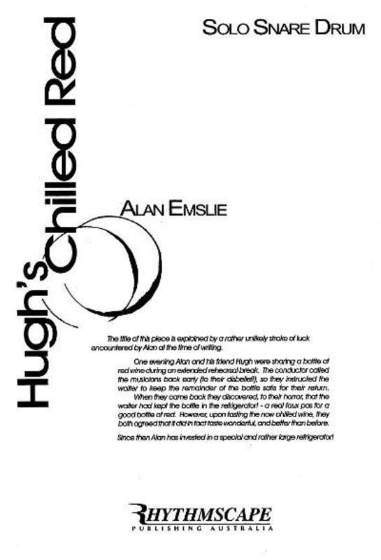 Emslie - Hugh's Chilled Red, Snare Drum