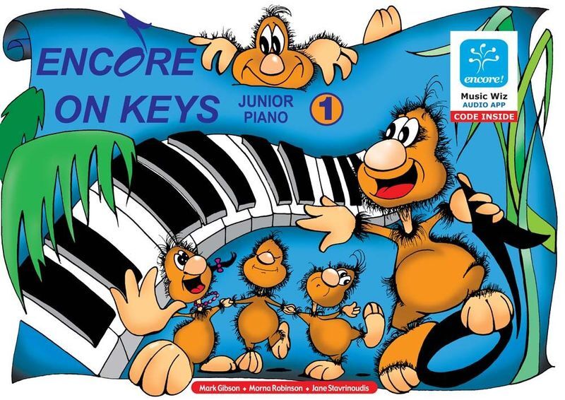Encore On Keys Kit Junior Level 1 - Book/Audio/Flash Cards