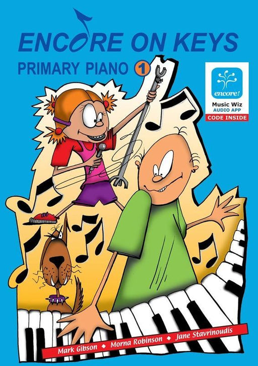 Encore On Keys Kit Primary Level 1 - Book/Audio/Flash Cards