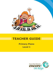 Encore On Keys Teacher Guide Primary 1 Book