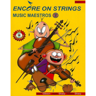 Encore On Strings Level 2 - Cello-Strings-Accent Publishing-Engadine Music