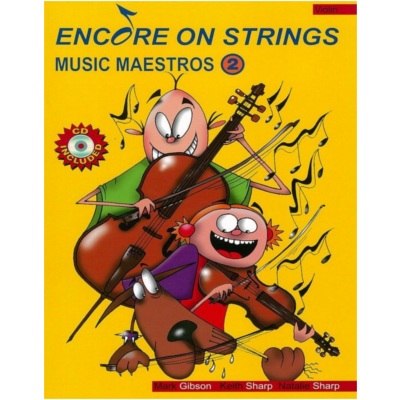 Encore On Strings Level 2 - Violin-Strings-Accent Publishing-Engadine Music