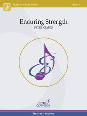 Enduring Strength, Peter Sciaino Concert Band Grade 3-Concert Band-Excelcia Music-Engadine Music
