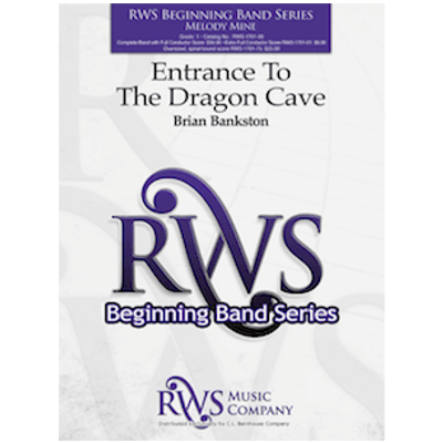 Entrance To The Dragon Cave, Brian Bankston Concert Band Chart Grade 1.5-Concert Band Chart-RWS Music Company-Engadine Music