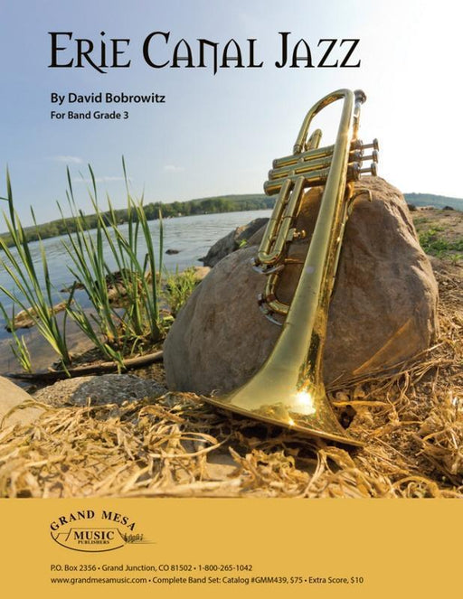 Erie Canal Jazz, David Bobrowitz Concert Band Grade 3-Concert Band-Grand Mesa Music-Engadine Music