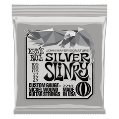 Ernie Ball John Mayer Silver Slinky Wound Electric Guitar Strings - 10.5-47