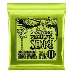 Ernie Ball Regular Slinky Nickel Wound 7-String Electric Guitar Strings - 10-56 Gauge