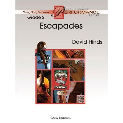 Escapades, David Hinds String Orchestra Grade 2-String Orchestra-Carl Fischer-Engadine Music