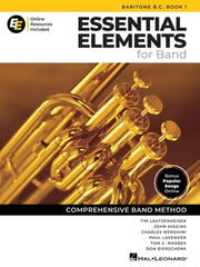 Essential Elements for Band NEW 2025! - Baritone B.C. Book 1