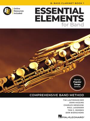 Essential Elements for Band NEW 2025! - Bb Bass Clarinet Book 1