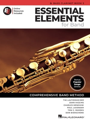 Essential Elements for Band NEW 2025! - Bb Bass Clarinet Book 2