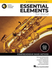 Essential Elements for Band NEW 2025! - Bb Tenor Sax Book 1