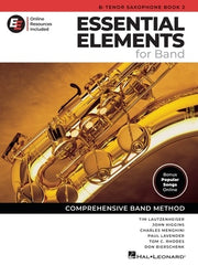 Essential Elements for Band NEW 2025! - Bb Tenor Sax Book 2