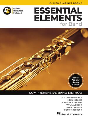 Essential Elements for Band NEW 2025! - Eb Alto Clarinet Book 1