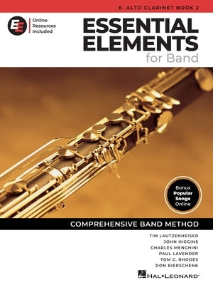 Essential Elements for Band NEW 2025! - Eb Alto Clarinet Book 2