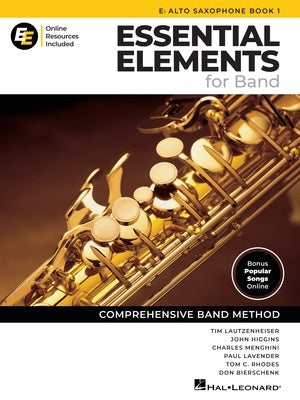 Essential Elements for Band NEW 2025! - Eb Alto Sax Book 1