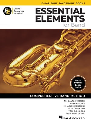 Essential Elements for Band NEW 2025! - Eb Baritone Sax Book 1