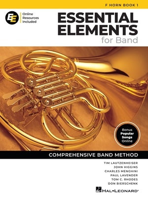 Essential Elements for Band NEW 2025! - F Horn Book 1