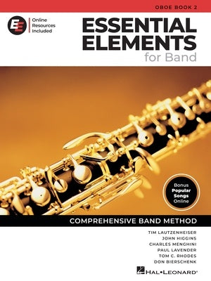 Essential Elements for Band NEW 2025! - Oboe Book 2