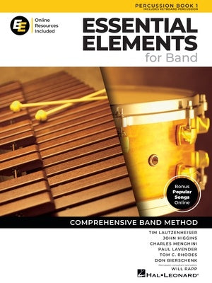 Essential Elements for Band NEW 2025! - Percussion Book 1