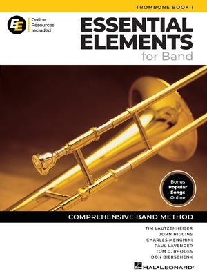 Essential Elements for Band NEW 2025! - Trombone Book 1