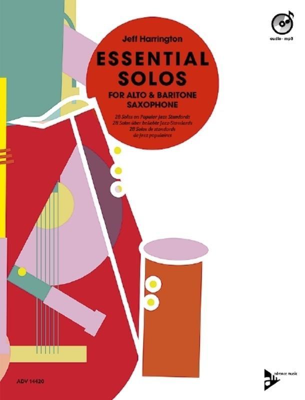 Essential Solos for Alto & Baritone Saxophone-Woodwind-Advance Music-Engadine Music