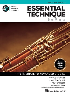 Essential Technique for Band NEW 2025! - Bassoon Book 3