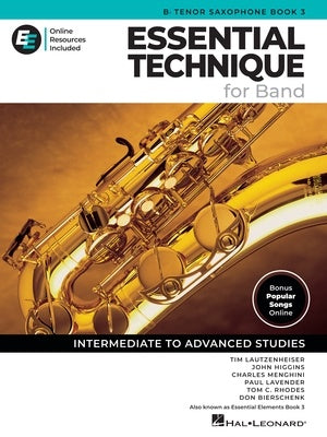 Essential Technique for Band NEW 2025! - Bb Tenor Sax Book 3