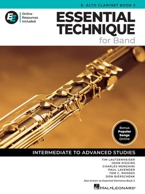 Essential Technique for Band NEW 2025! - Eb Alto Clarinet Book 3