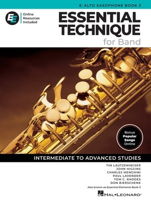 Essential Technique for Band NEW 2025! - Eb Alto Sax Book 3