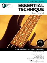 Essential Technique for Band NEW 2025! - Electric Bass Book 3