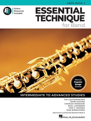 Essential Technique for Band NEW 2025! - Oboe Book 3