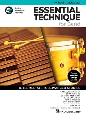 Essential Technique for Band NEW 2025! - Percussion Book 3